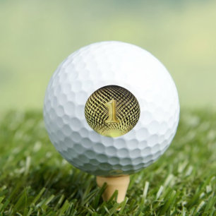 Bolas de golf de la primera medalla de oro de camp