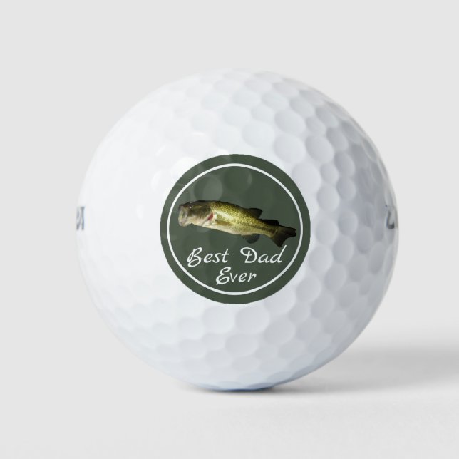 Bolas de golf de los mejores Personalizados de pes (Anverso)