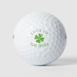 Bolas de golf de Luck Clover de Irlanda