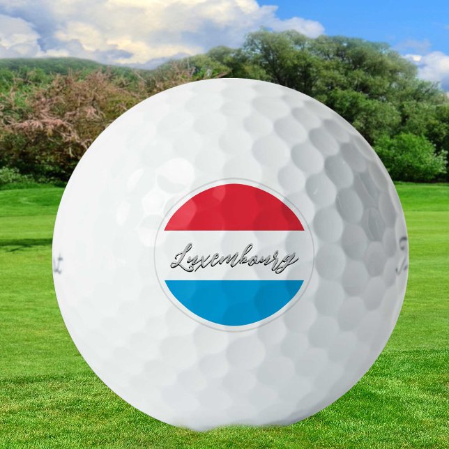 Bolas de golf de Luxemburgo, golfistas de bandera  (Subido por el creador)