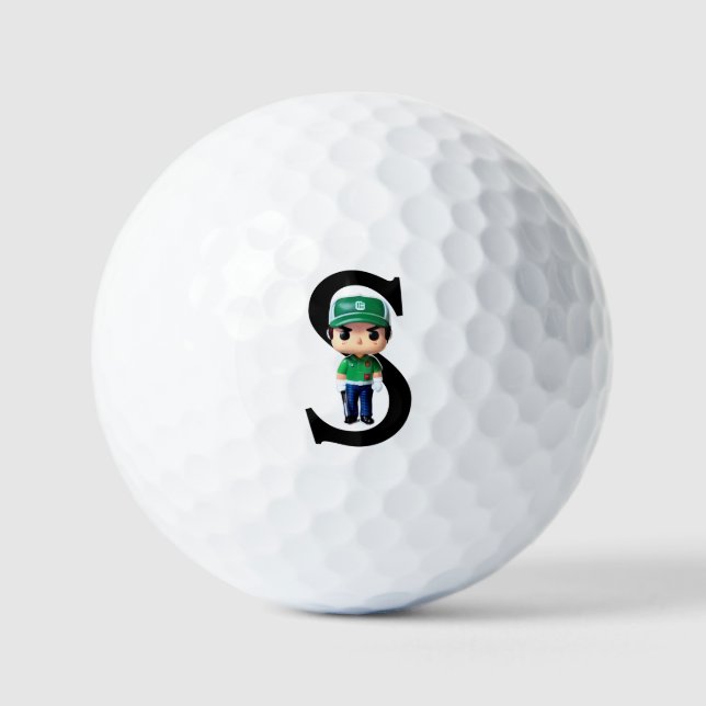 Bolas de golf de Monograma (Anverso)
