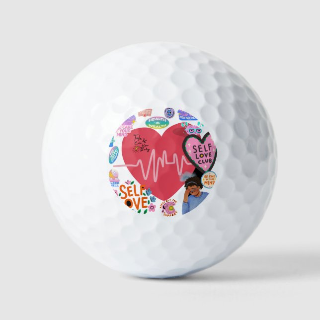 Bolas de golf de motivación (Anverso)