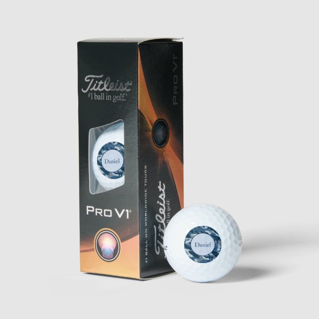 Bolas de golf de nombre personalizado (Embalaje)