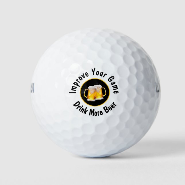 Bolas de Golf de Novedad para Hombres Divertidos q (Anverso)