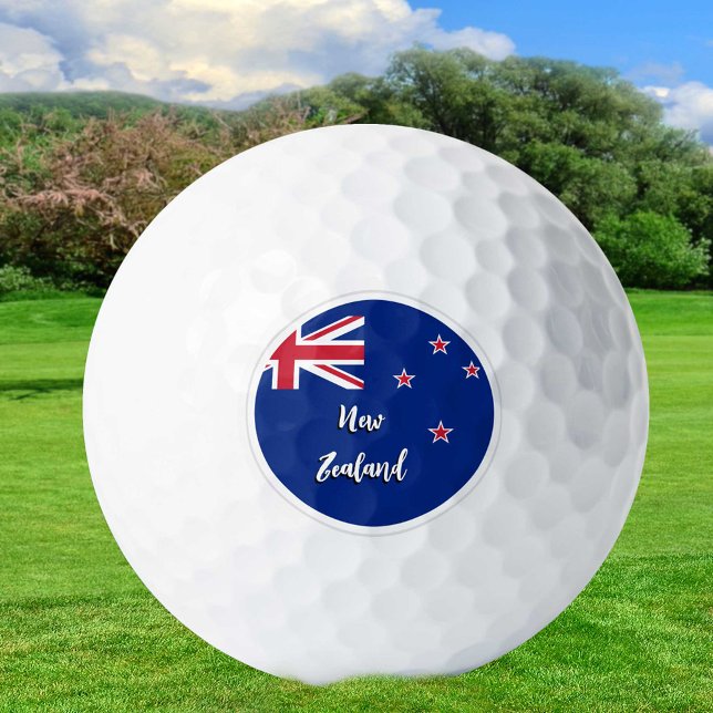 Bolas de golf de Nueva Zelanda, Bandera de Zelanda (Subido por el creador)