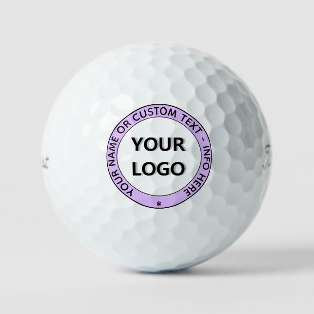 Bolas de golf de personalizado y de texto - Su pro (Anverso)