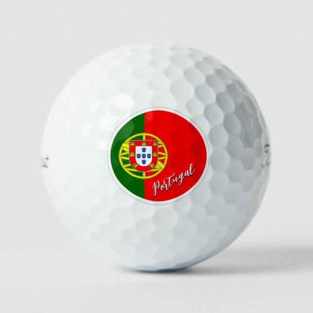 Bolas de golf de Portugal, Bandera Portuguesa / Pa (Anverso)