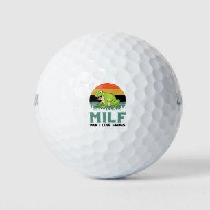 Bolas de golf de Ranas de Amor