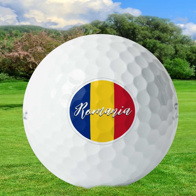 Bolas de golf de Rumania, golfistas de bandera / p (Subido por el creador)