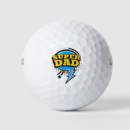 Bolas de golf de Super Dad