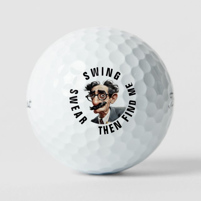 Bolas De Golf De Swing And Sweer Titleist Pro V1 (Anverso)