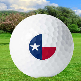 Bolas de golf de Texas, Bandera del Estado / Patri