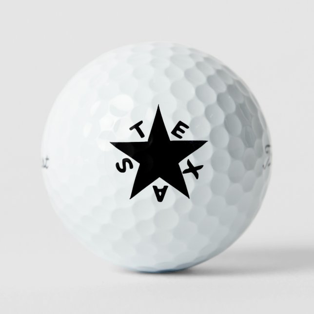 Bolas de golf de Texas Star (Anverso)