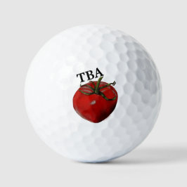 Bolas de golf de tomate - Opción de personalizació