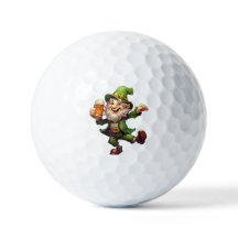Bolas de golf de vacaciones - St Patrick's Leprech