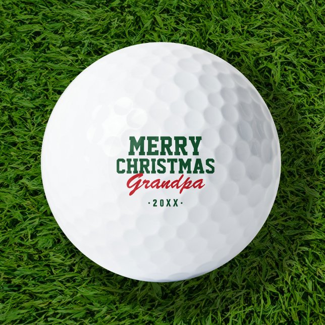 Bolas de golf del abuelo de navidad (Subido por el creador)