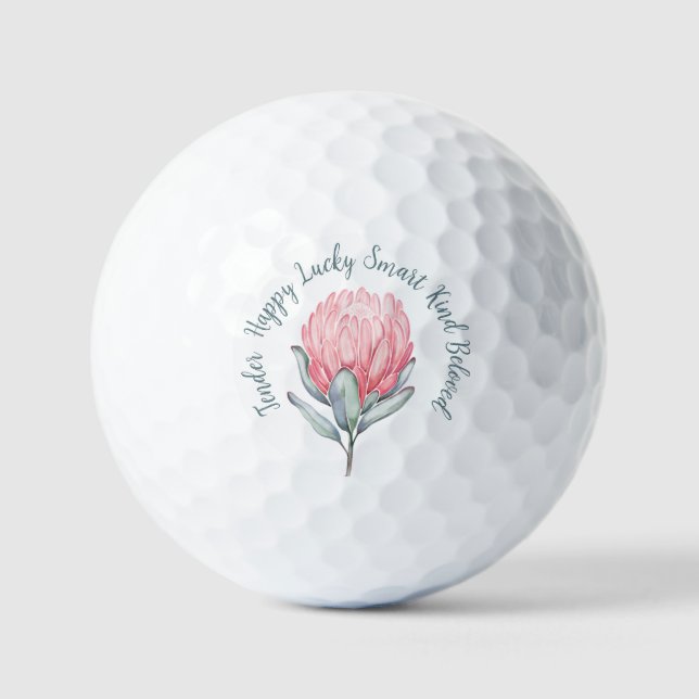 Bolas de golf Delicate Flower (Anverso)