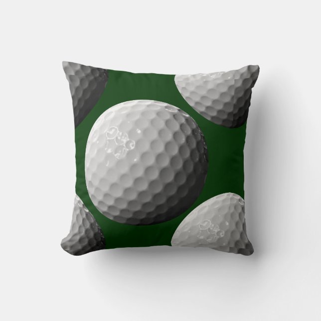 bolas de golf deportivas lanzar almohada (Anverso)