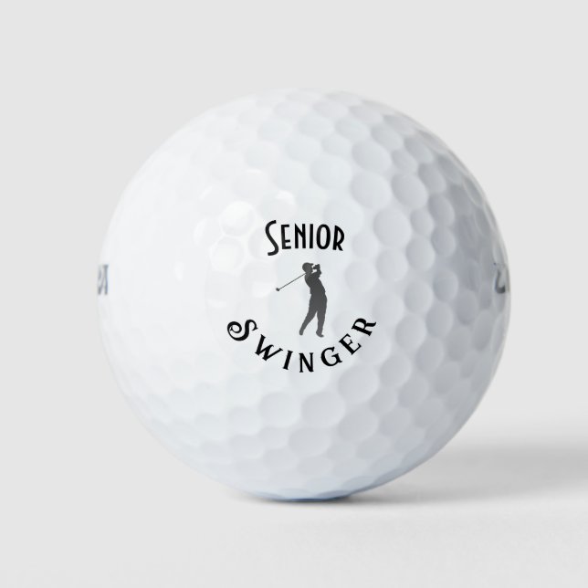 Bolas de golf divertidas (Anverso)
