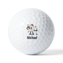 Bolas de golf divertidas con nombre personalizado