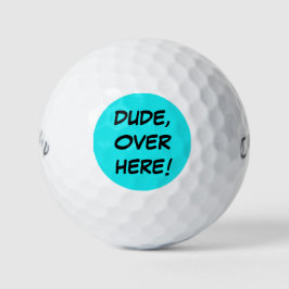 Bolas de golf divertidas | Neón