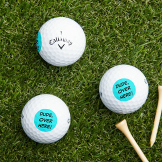 Bolas de golf divertidas | Neón