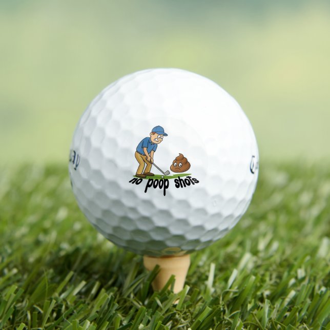 Bolas de Golf Divertidas Sin Disparos de Caca – Em (Camiseta in situ)