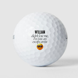 Bolas de golf divertidas y personalizadas