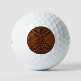 Bolas de golf Etched Wood Look