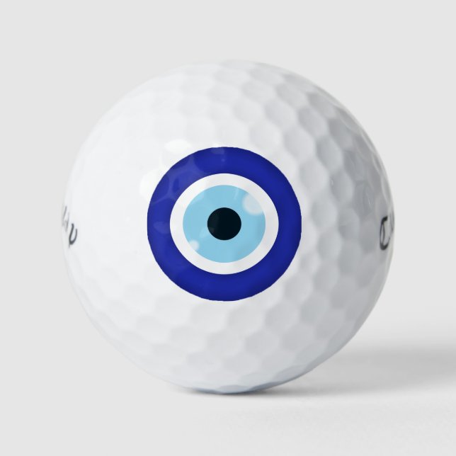Bolas de golf Evil Eye (Anverso)