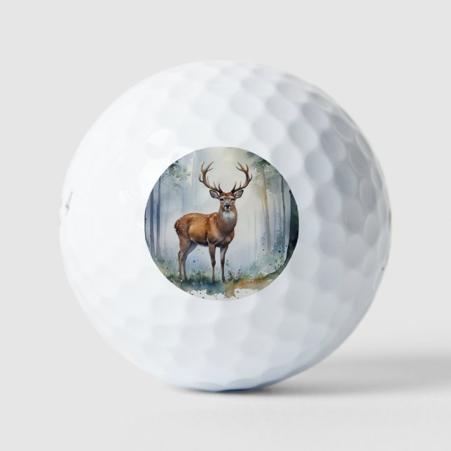 Bolas de golf Forest Deer (Anverso)