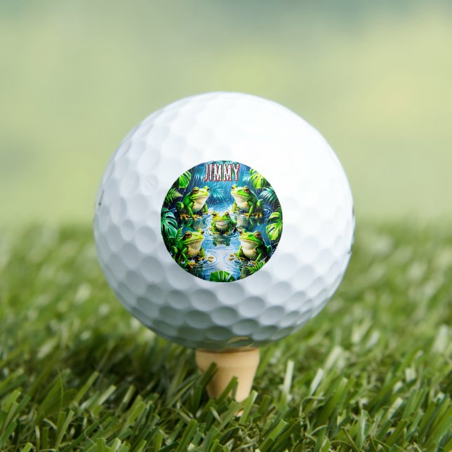 Bolas de Golf Froggy Splash (Camiseta in situ)