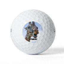 Bolas de golf Giraffe "Fore" (3)