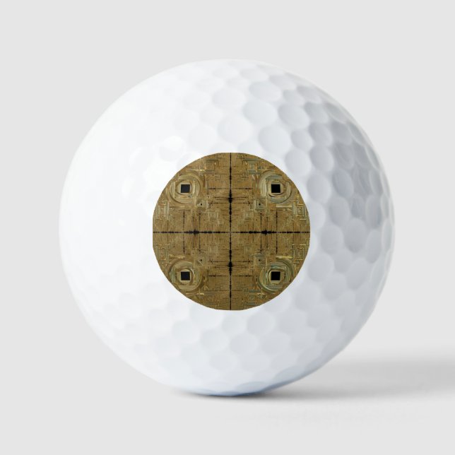 Bolas de golf Gold Rush (Anverso)