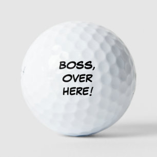 Bolas De Golf Graciosas Para El Jefe   Bridgestone