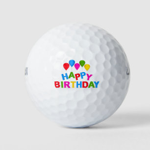 Bolas de golf Happy Birthday