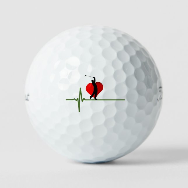 Bolas de golf Heartbeat (Anverso)