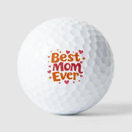 Bolas de golf - La mejor mamá de todos
