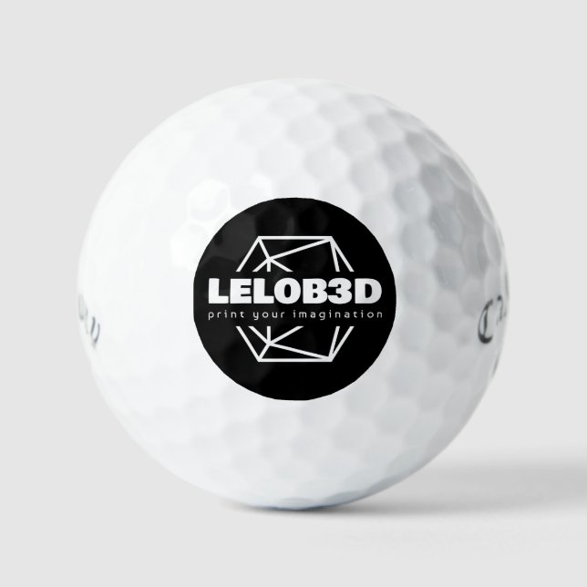 Bolas de golf Lelob3D (Anverso)