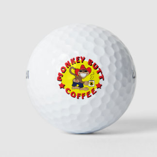 Bolas de golf Monkey Butt Coffee Branded