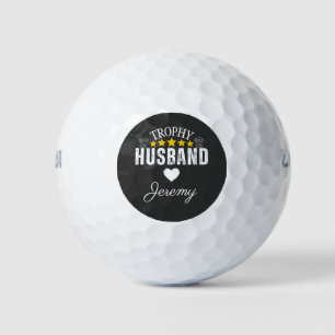 Bolas de golf para esposos de trofeo: un divertido
