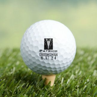 BOLAS DE GOLF PARA PADRINO DE BODAS PERSONALIZADAS