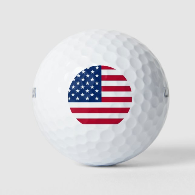 Bolas de golf Patriotic (Anverso)