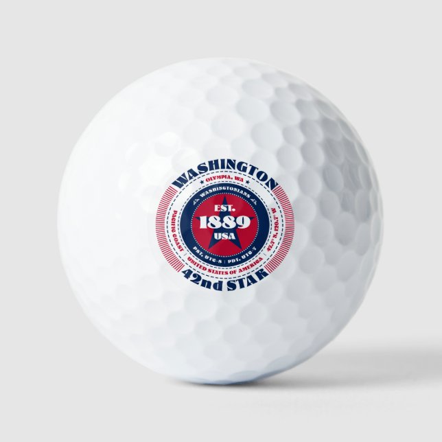 Bolas de golf Patriotic Gift (Anverso)