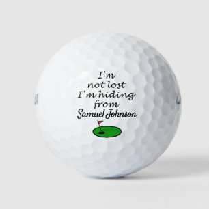 Bolas de golf perdidas Chistes Personalizable