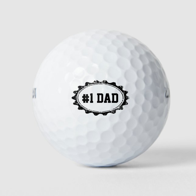 Bolas de golf personalizables para la DAD Nº 1 (Anverso)