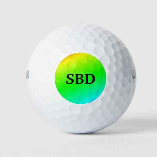 Bolas de golf personalizadas (Anverso)