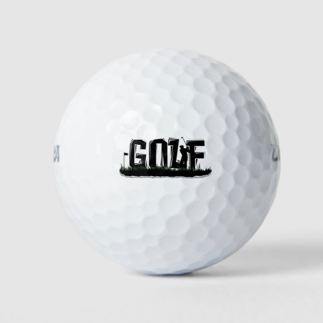 Bolas de golf personalizadas (Anverso)