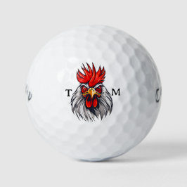 Bolas de golf personalizadas Angry Rooster Callawa