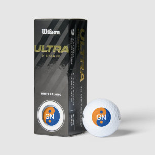 Bolas de golf personalizadas con el logo del perso